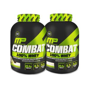 זוג אבקת חלבון קומבט מאסל פארם | Muscle Pharm Combat Whey