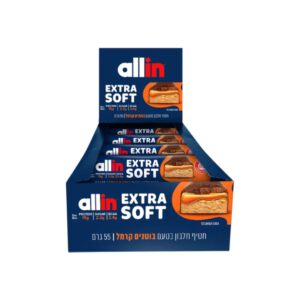 חטיפי חלבון אולאין אקסטרה סופט 18 יח׳ | Allin Extra Soft