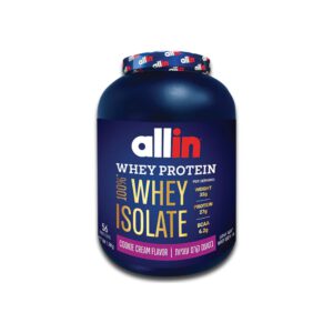 אבקת חלבון איזוליט אולאין | Allin 100% WHEY ISOLATE