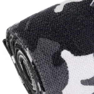 רצועות מרפקים קלאסיים צבאי שחור לבן – Iron Bull