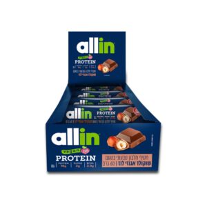 חטיף חלבון טבעוני אולאין | Allin Vegan Protein Bar