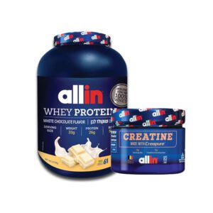 אבקת חלבון + קריאטין אולאין | Allin Whey + Creatine