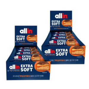 חטיפי חלבון אולאין אקסטרה סופט 36 יח׳ | Allin Extra Soft